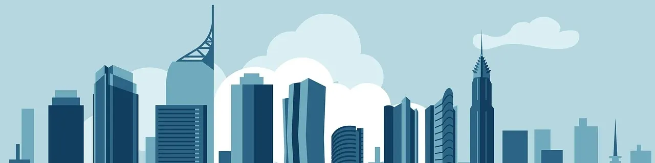 Professional cityscape representing career opportunities